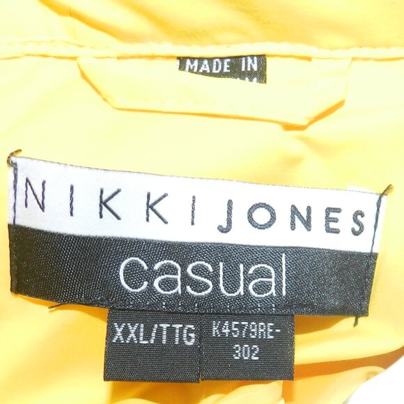 Nikki Jones Honey Gold Scarlet Raincoat Plus Sizes 🆕⌚🏃FAST⚡💨🚚 - Picture 5 of 15